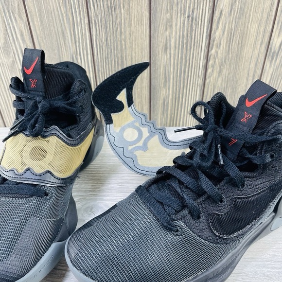 Nike KD Trey 5 X Black Metallic Gold Men\'s Size 9 Sneakers DD9538-010 main image 8
